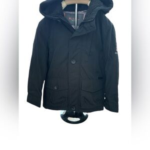 Kid’s 5/6 year’s old Black Hooded Jacket